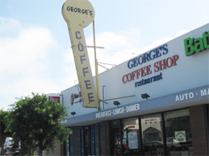 Georges Coffee Shop in Culver City