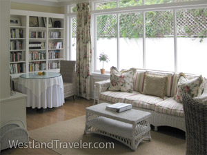 Sitting Room at the Channel Road Inn Bed and Breakfast