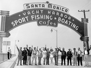 The Santa Monica Sign is installed in 1940